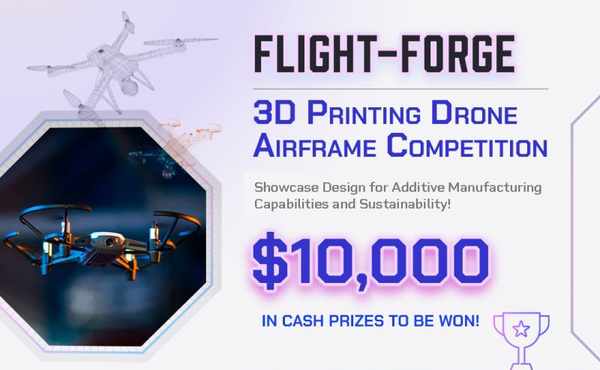 FlightForge Competition - 3D Printing Drone Airframe